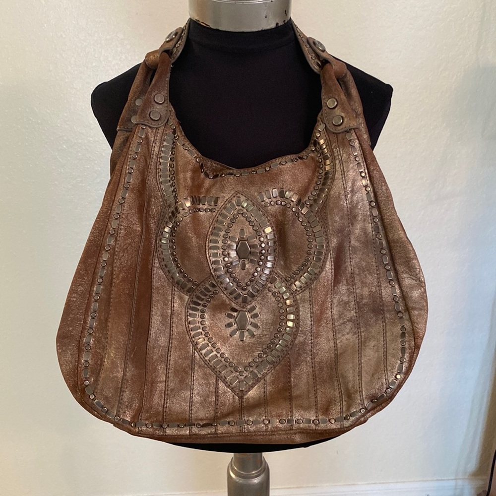 Lockheart Leather Embellished Purse